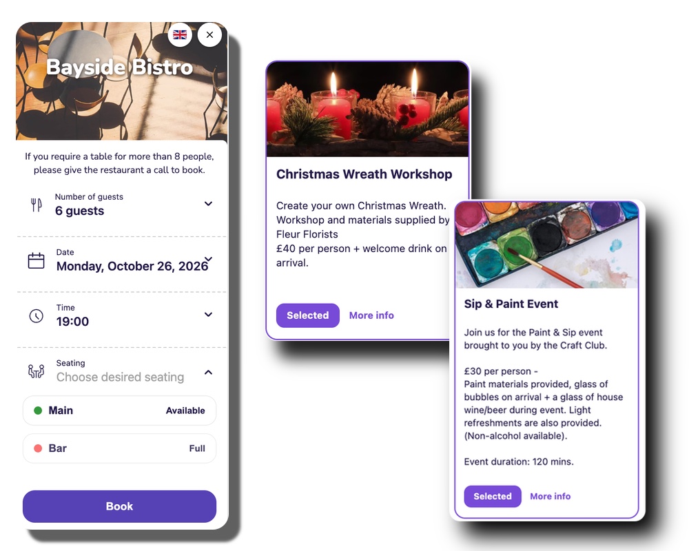 Online Booking