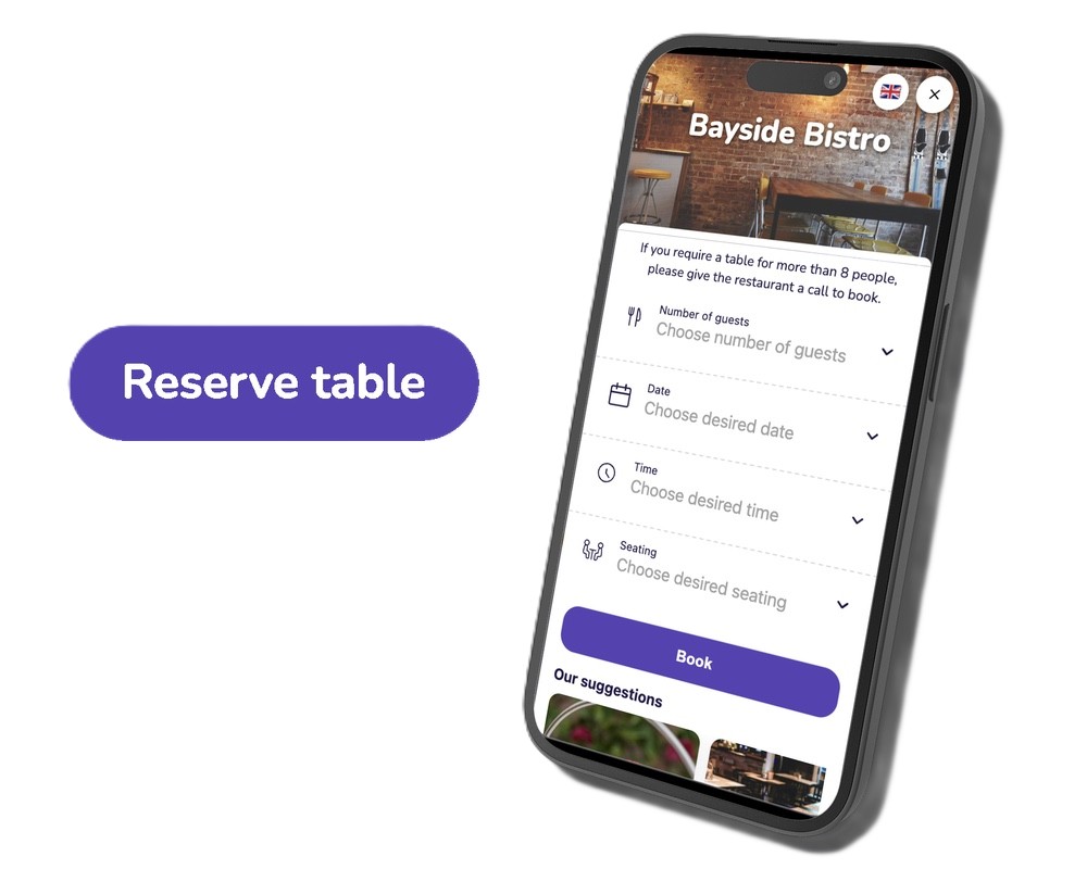 Booking widget - simpleERB